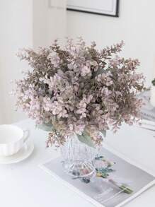 1 Stück künstlicher Blumenstrauß, Eukalyptus Hochzeitsdekoration, Vase Dekoration für Zuhause, Garten & Außenbereich, Abschlussfeier Saison, Künstliche Pflanzen Raumdekoration Herbst, Mittelstücke, Braut Blumen, Material für Armband Blumen, Geburtstags Party Dekoration, Valentinstag, Neujahr und Herbst Dekoration, Valentinstag Geschenk - Verschiedenfarbig - Übersicht 10
