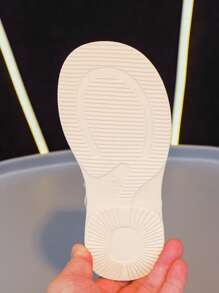 Girl Kids Flat Shoes, Pale Pink Baby Bowknot Shoes, Milky White Children Footwear