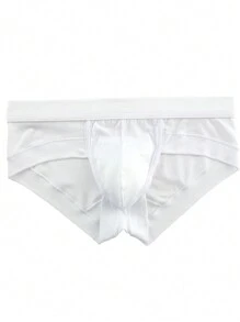 Calzoncillos bóxer de hombre de algodón, de tela ligera y delgada, con bolsillo en forma de U, de corte bajo y con un diseño elegante, transpirables y cómodos, aptos para todas las estaciones
