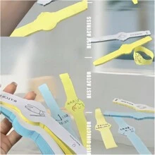 50 件/100 件创意手表形状便签、提醒便签