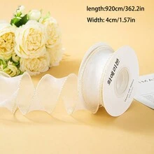 1 dây ruy băng vải tuyn kiểu đuôi cá, trang trí bánh hoa tự làm & đồ dùng bó hoa - nhiều màu - Xem 2