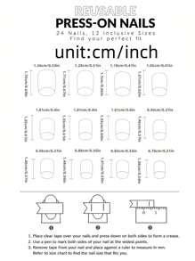 Bộ 24 móng tay giả ngắn hình chữ T kiểu Pháp, đơn giản & làm trắng, phù hợp cho trang phục hàng ngày và các buổi tụ họp của phụ nữ, móng tay giả - Nhiều màu - Xem 5