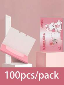 100张/包面部吸油纸面部吸油控油吸油纸香味100片便携式拉出式盒子、厨房、浴室、家庭、家居用品 - 查看 11