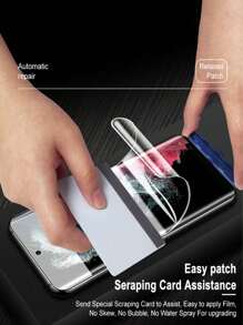 5 Stücke Volle Abdeckung Weiche Hydrogel Folie kompatibel mit Samsung Galaxy S25 Edge S24 S23 S22 S21 S20 Ultra Plus FE S10 Plus Note 20 10 Ultra Plus Note 9 Bildschirmschutz kompatibel mit Samsung Galaxy A55 A35 A25 A15 A54 A34 A24 A14 A53 A52 S Schutzfolie (kein gehärtetes Glas) Geschenk zum Geburtstag, für Familie, Freunde Handybildschirmschutz, Handyzubehör