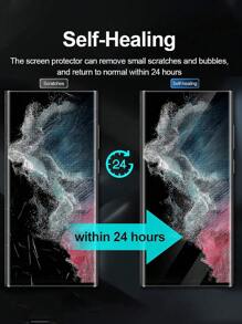 5 Stücke Volle Abdeckung Weiche Hydrogel Folie kompatibel mit Samsung Galaxy S25 Edge S24 S23 S22 S21 S20 Ultra Plus FE S10 Plus Note 20 10 Ultra Plus Note 9 Bildschirmschutz kompatibel mit Samsung Galaxy A55 A35 A25 A15 A54 A34 A24 A14 A53 A52 S Schutzfolie (kein gehärtetes Glas) Geschenk zum Geburtstag, für Familie, Freunde Handybildschirmschutz, Handyzubehör