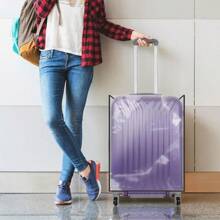 Transparent PVC Luggage Cover,(18-30 Inch) Luggage Cover For Suitcase Protective Cover Luggage CoverLuggage Covers Suitcase Protective Cover For Holiday For Vacation Travel Essentials Travel Accessories Bag For School School Accessories School Stuff