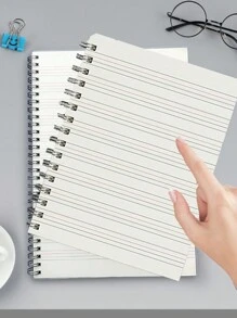 1 pieza Cuaderno espiral simple