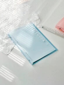 30 Sheets A5/B5 Light And Soft And Bendable Series Clear Notebook Suitable For Daily Study,School And Office Supplies Back To School - Multicolor - View 11