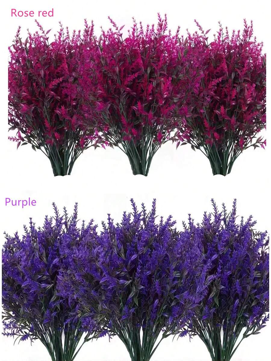 10 bó cây xanh nhân tạo Giáng sinh, cây giả chống tia UV dùng trang trí ngoài trời, cây dương xỉ Boston chống oxy hóa chất lượng cao, cây nhân tạo giống thật dùng cho nhà bếp/phòng, trang trí tường, chậu treo trong nhà/ngoài trời, trang trí sân vườn mùa xuân/hè, trang trí Halloween, hoa giả trang trí nhà cửa, ngày của mẹ, trang trí lễ hội ngày lễ tình nhân - Nhiều màu - Xem 1