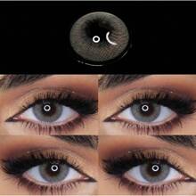 1 Paio Di Lenti A Contatto Naturali Di Marca Nuove Da 14,5 Mm Monouso Annuali Per Trucco Occhi E Decorazione Occhi Per Ingrandire Gli Occhi, Adatte Per Appuntamenti Quotidiani Ed Eventi Festivi