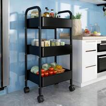 Shelf Cart - Black - View 2