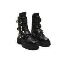 Steve Madden Roland - Black Leather - View 1