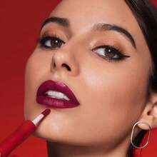 Labial Rojo Fantasia Esika 36hrs de color, no transferencia, mayor hidratación, alta pigmentación, resultado insuperable - Rojo Fantasia - Ver 5