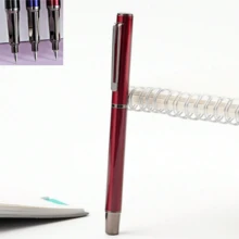 Colorful Stainless Steel Fashionable And Exquisite School Students Writing Calligraphy Birthday Gift Pen, With Ink Absorption And Interchangeable Ink Cartridges, 0.28mm Ultra-Fine Pen, Convenient For Business And Office Use - Multicolor - View 17