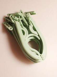 5Pcs Colorful Travel Hangers, Portable Foldable Clothes Hangers, Travel Accessories, Foldable Baby Clothes Drying Rack For Home And Travel Travel Accessories Travel Essentials Car Accessories Outdoor Accessories Air Plane Case Useful Things Summer Essentials Office Accessories - Multicolor - View 24