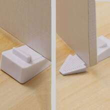 2pcs/4pcs Anti-Slam Door Stopper, Door Stop, Hands Free Door Blocker (Random Color)