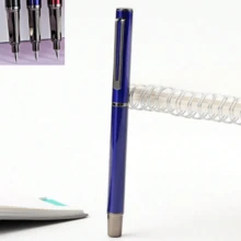 Colorful Stainless Steel Fashionable And Exquisite School Students Writing Calligraphy Birthday Gift Pen, With Ink Absorption And Interchangeable Ink Cartridges, 0.28mm Ultra-Fine Pen, Convenient For Business And Office Use - Multicolor - View 26