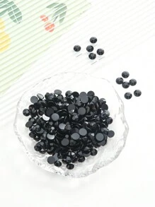 2mm至6mm銀底樹脂彩色水鑽，非熱固式平底背膠亮面水鑽，適用於手工DIY服飾、鞋子、包包、瓶子及手機殼裝飾 - 6MM(300pcs) - 查看 14