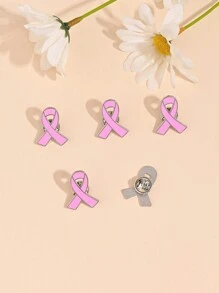 10 件/套甜美粉色蝴蝶结胸针套装，小众可爱简约时尚翻领别针领口装饰配件 - 胸針 - 查看 3