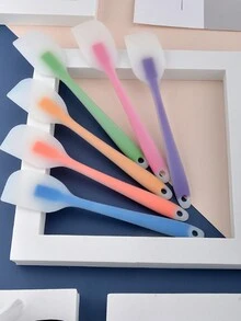 1pc Multifunctional Silicone Spatula, Heat Resistant, Suitable For Baking, Cooking And Mixing - Great For Cakes, Batters And More