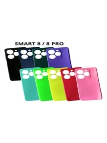 Infinix Smart 8 / Smart 8 Pro Compatible Cover - Protective Cover*** - 紅色 - 查看 2