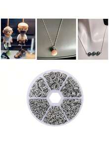 Jewelry Material Package Closed Ring Box Flat Ring DIY Jewelry Material Iron Jewelry Making Accessories - Closed Loop - View 4