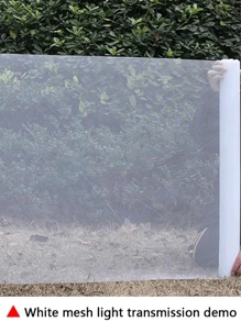 Rollo de malla de mosquitero blanco multifuncional, durable, recortable y personalizable, cobertura grande, perfecto para uso en el hogar y al aire libre