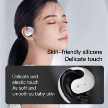 1Pc Single OWS Ear Hook Touch Control Wireless Headset Lighter For GYM Sport Running With MIC