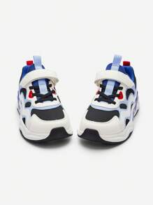 Balabala 儿童运动鞋，2024 年新款秋季系列，轻便透气的网眼运动鞋，适合男孩和女孩 - 藏蓝色 - 查看 5