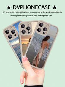 1pc Customized Phone Case Compatible With Apple 15 14 13 12 11 Pro Max, Full Screen Cover Silicone Protective Case With Customized Eye Pattern, Shockproof Phone Case For 7 Plus XR XS Max