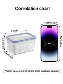 12 件（6 件盒子 + 6 件篮子）带盖双层密封食品储存容器，可重复使用且防漏的食品容器，适用于肉类、水果和蔬菜、厨房整理、厨房储藏、厨房整理器、厨房整理器、储存物品、厨房、储藏、整理器、整理器、整理器、抽屉整理器、旅行、厨房用品、厨房用具、厨房工具、厨房用品、家居装饰、圣诞礼物、家居礼物、房间装饰 - 850ml - 查看 2