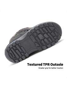 Boys Girls Toddler Winter Snow Boots Mid Calf Boots Waterproof Warm For Snowball Fights And Ski,Christmas Gifts - 灰色 - 查看 6