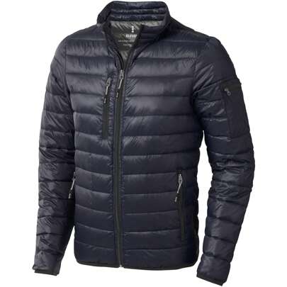 Elevate Mens Scotia Light Down Jacket (Navy)