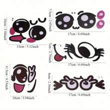 9 Piezas Pegatinas De Barriga Para Embarazo, Pegatinas Divertidas De Expresión Facial Para Mujeres Embarazadas, Pegatinas Lindas Para Barriga Para Regalos En Maternidad - Multicolor - Ver 8