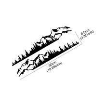50x8.5cmVan Camper Body Side Decor Decal  Graphics Mountain Trees Styling Sticker Motorhome RV Vinyl Decoration Auto Tuning Accessories - 50x8.5cm/19.69x3.35inch - View 6