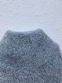 Suéter holgado de cuello redondo, estampado de estrellas, de manga larga para mujer, informal, para otoño/invierno