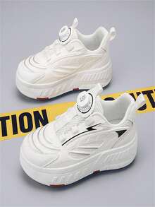 2024 新款 4 轮 Heelys 溜冰鞋，适合青少年男孩和女孩，带步行鞋底的轮滑鞋 - 白色 - 查看 6