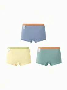 Balabala Slips tipo bóxer para niños, nuevo estilo 2024, suaves y lindos, set de cuatro unidades