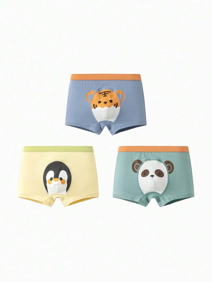 Balabala Slips tipo bóxer para niños, nuevo estilo 2024, suaves y lindos, set de cuatro unidades