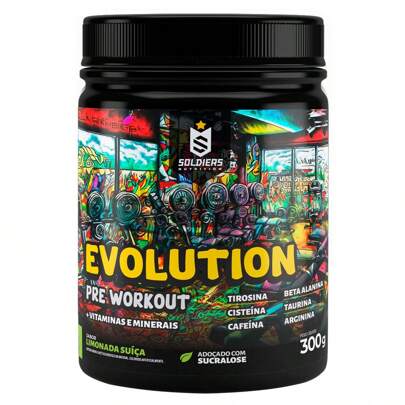  Pré Treino Evolution 300g - Soldiers Nutrition