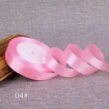 1pc Ribbon DIY Handmade Rose Hair Clip, 1cm/2cm Width 22m Length Satin Ribbon, Cake Candy Box Packaging Decoration Ribbon, Wedding Supplies - Multicolor - View 15