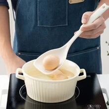 Keidason Cuchara de cocina, herramientas y utensilios de cocina, cuchara de silicona para servir, raspar y mezclar, resistente al calor y a las manchas, apta para lavavajillas - cuchara de cocina - Ver 4