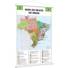 Brazil Map School Banner Support Material Ref.Will1335, School Educational Panel, Poster For Teacher Use In The Classroom. - 均碼 - 查看 1
