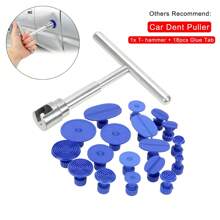 Hail Pit Sagging Repair Kit Car Dent Repair Puller Universal Sheet Metal Plastic Suction Cup Car Repair Tools - Blue - View 1