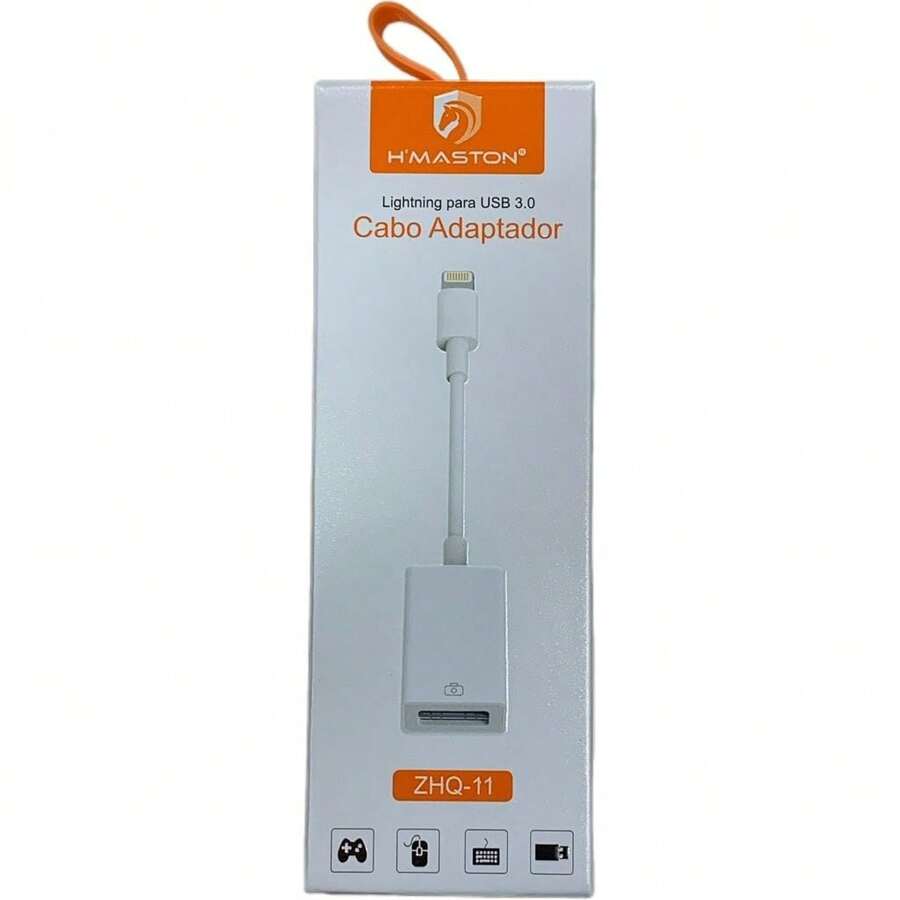 USB OTG Cable For IPhone - High Quality And Compatibility Guaranteed - 白色 - 查看 1