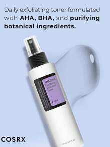 COSRX AHA BHA 净肤爽肤水，轻盈保湿配方，快速吸收，净化毛孔，平衡油脂，舒缓保湿，韩国化妆品，150毫升/5.07液体盎司。 - 150ml / 5.07 fl. oz - 查看 5