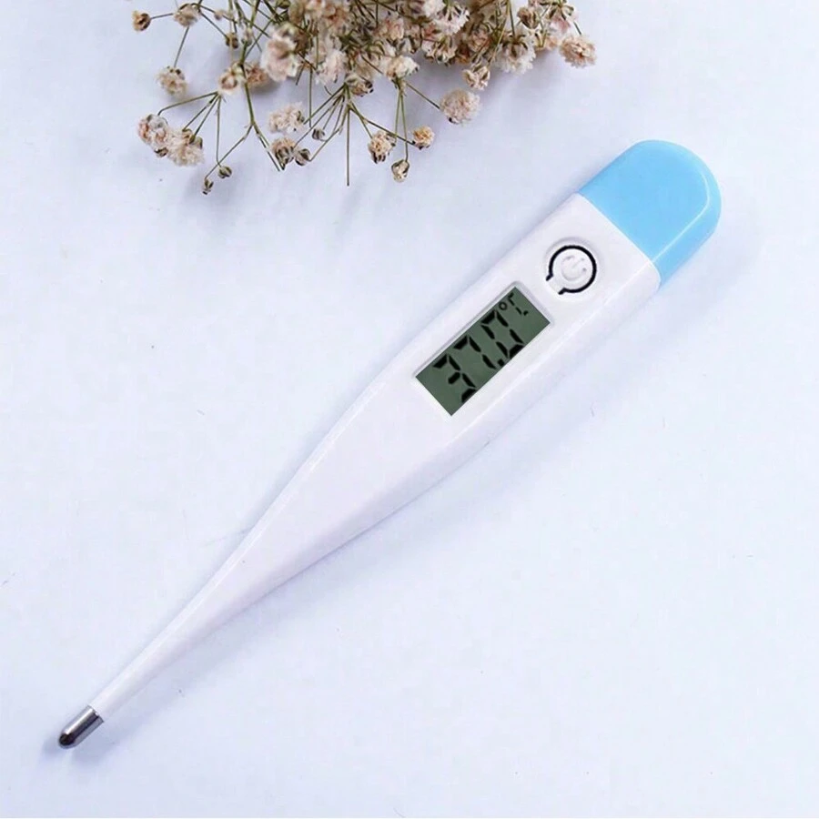 1 pièce Thermomètre, Thermomètre Celsius - Thermomètre médical numérique pour la fièvre avec lectures précises et rapides - Indicateur de fièvre orale et rectale Celsius - 1 pièce - Voir 1