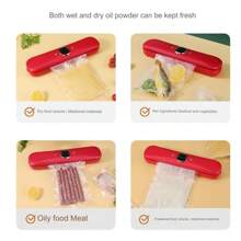 New Upgraded Vacuum Packaging Machine, Portable Household Mini Vacuum Sealer, Portable Kitchen Fresh-Keeping Machine - Multicolor - View 4