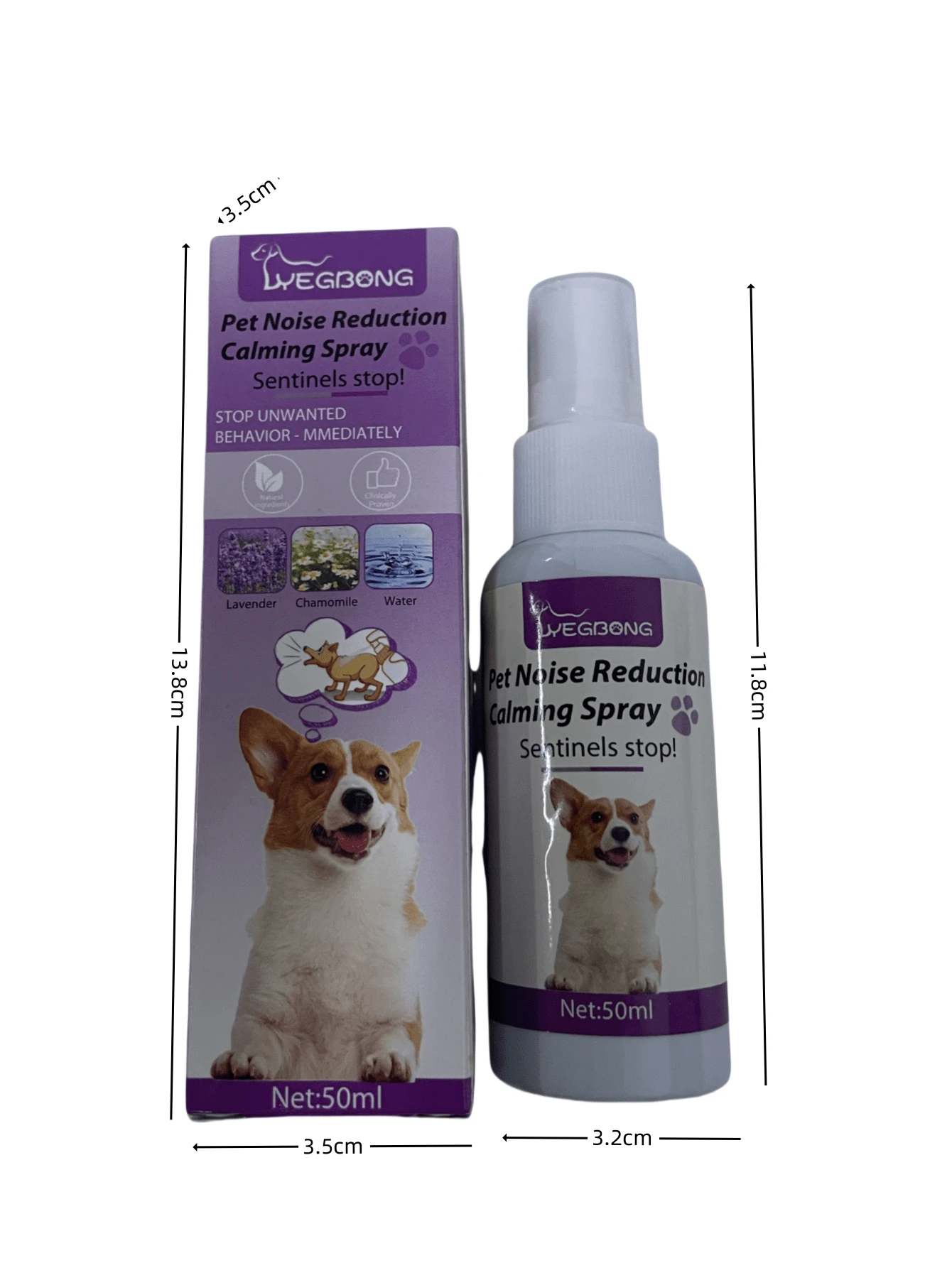 Pet Calming Spray Helps Soothe Pet Anxiety And Reduce Pet Stress preview