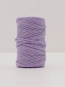 Cuerda macramé de 3 mm x 50 m, cuerda retorcida colorida, cuerda, hilo de macramé para colgantes de pared, portamacetas, manualidades, proyectos de decoración DIY - Multicolor - Ver 21